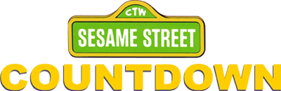 Sesame Street Countdown logo for NES